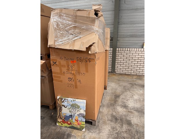Partij schilderijen/wanddecoratie disney, canvas - afbeelding 2 van  4