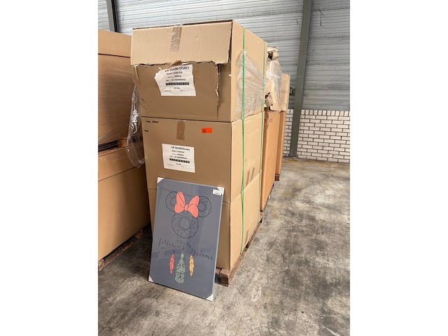 Partij schilderijen/wanddecoratie disney, canvas - afbeelding 2 van  5