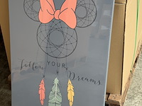Partij schilderijen/wanddecoratie disney, canvas - afbeelding 3 van  5