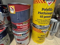 Partij schilders benodigheden en verf - afbeelding 5 van  9