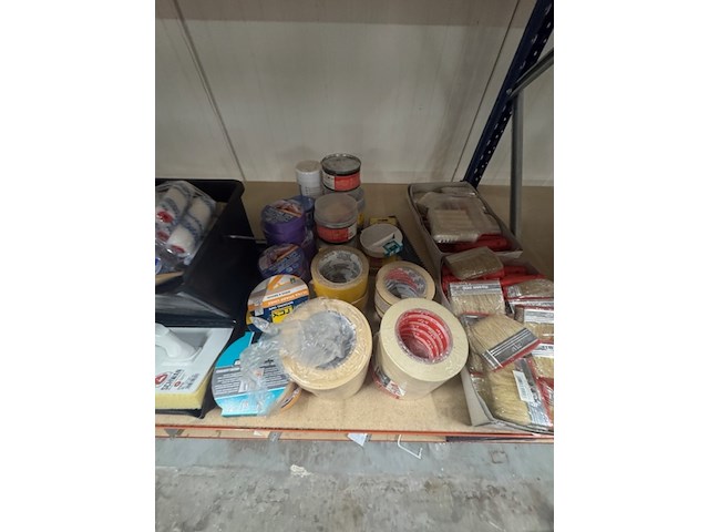 Partij schilders benodigheden en verf - afbeelding 8 van  9