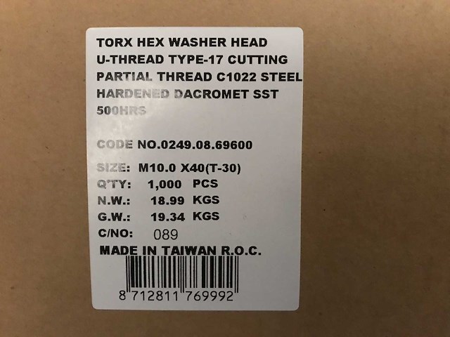 Partij schroeven en bouten - afbeelding 2 van  12