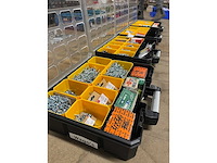 Partij schroeven en pluggen in 4 organizers (o.a. borgh, heco, fischer, spax, wago) - afbeelding 7 van  9