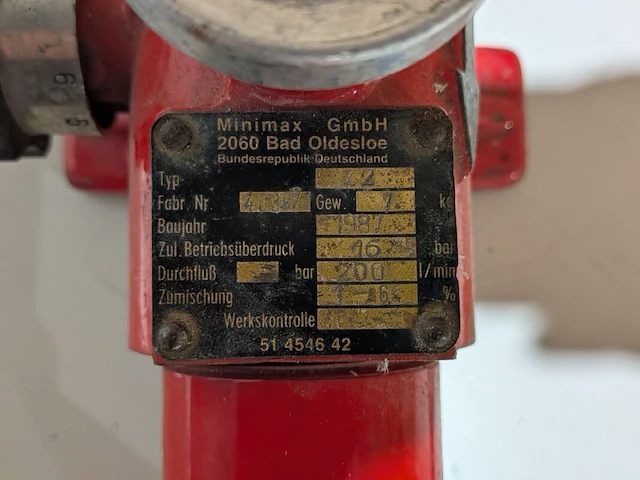 Partij schuimbijmengers met storz-koppeling, minimax, z 2 - afbeelding 6 van  7