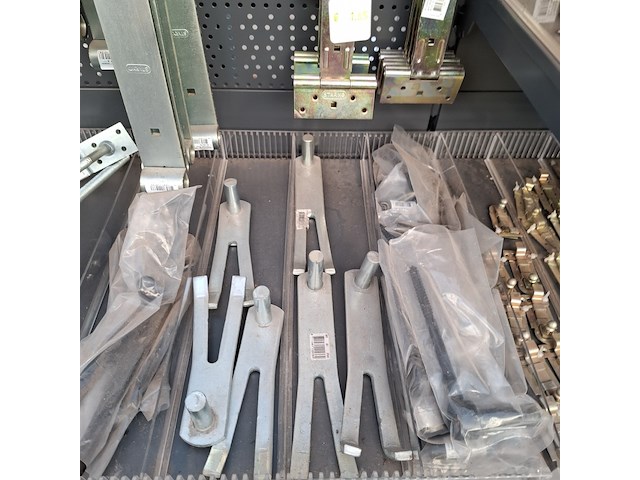 Partij schutting en poort toebehoren o.a. starx - afbeelding 2 van  71