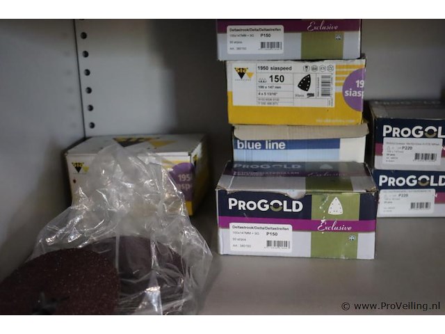 Partij schuurpapier en schuurschijven - afbeelding 5 van  10