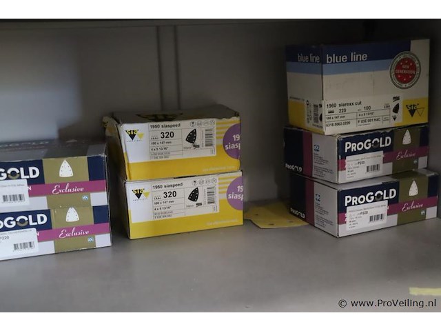 Partij schuurpapier en schuurschijven - afbeelding 6 van  10
