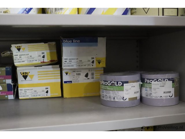 Partij schuurpapier en schuurschijven - afbeelding 7 van  10