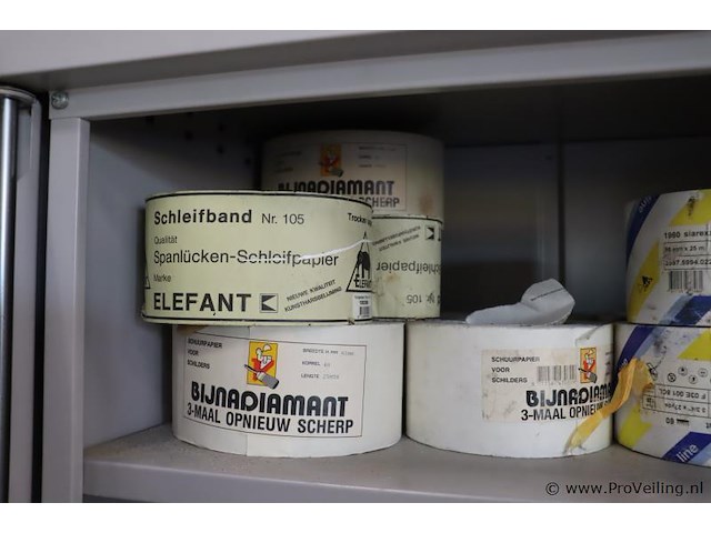 Partij schuurpapier en schuurschijven - afbeelding 9 van  10