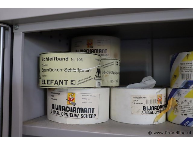 Partij schuurpapier en schuurschijven - afbeelding 9 van  10