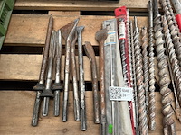 Partij sds betonboren en beitels diverse maten ca. 25x - afbeelding 2 van  5