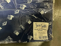 Partij seasilk royal blue sheets 50x75cm (12000x) - afbeelding 1 van  3
