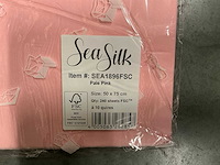 Partij seasilk sea1896fsc pale pink 50x75cm (4700x) - afbeelding 2 van  4