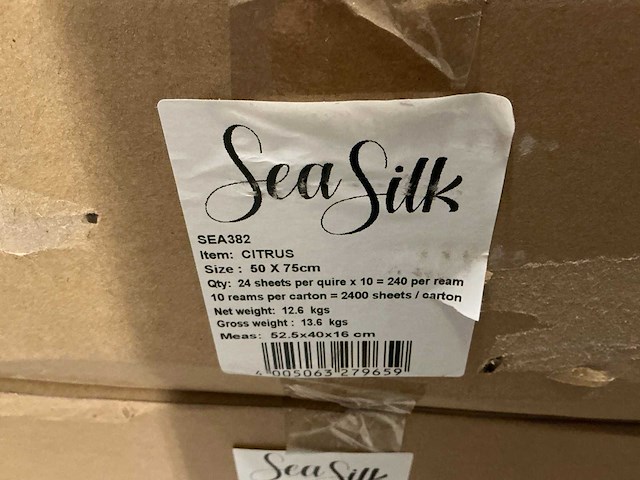 Partij seasilk sea382 citrus 50x75cm (18000x) - afbeelding 4 van  4