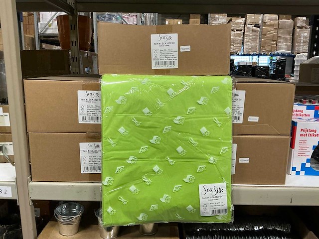 Partij seasilk sea382fsc citrus green 50x75cm sheets (12000x) - afbeelding 1 van  4