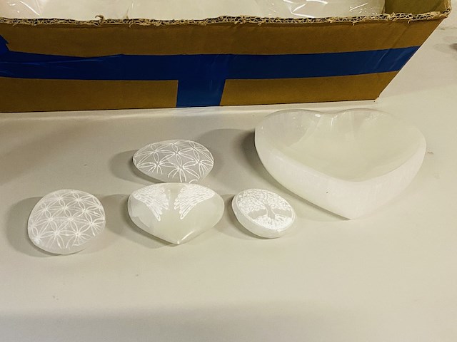 Partij seleniet diverse soorten - afbeelding 2 van  8