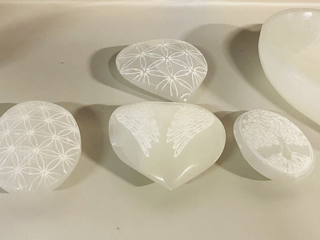 Partij seleniet diverse soorten - afbeelding 4 van  8