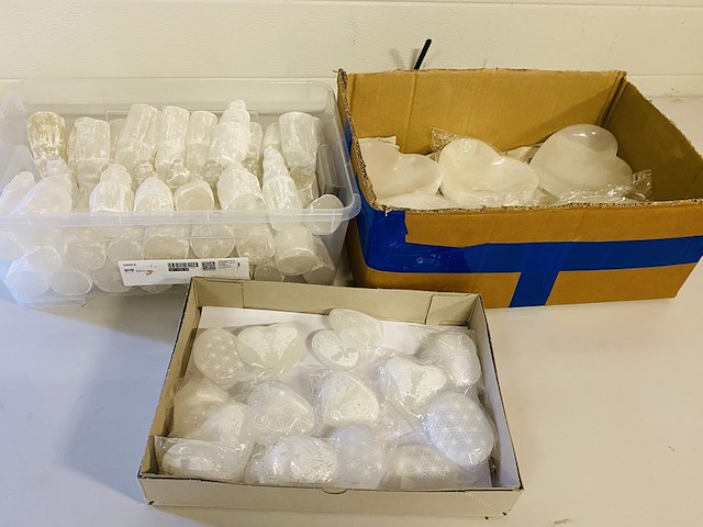 Partij seleniet diverse soorten - afbeelding 8 van  8