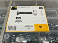 Partij sencys assortibox bouten en moeren (circa 105 stuks) - afbeelding 3 van  7