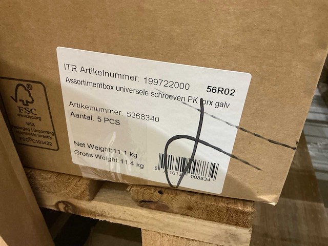 Partij sencys assortibox bouten en moeren (circa 55 stuks) - afbeelding 2 van  2