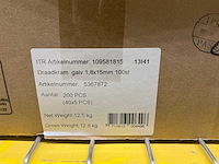 Partij sencys draadkrammen 15mm - afbeelding 5 van  5
