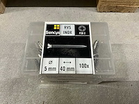Partij sencys rvs schroeven 40mm (312x) - afbeelding 2 van  4