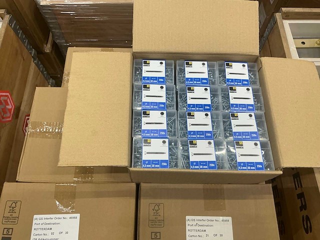 Partij sencys schroeven 4.5x30mm (21 omdozen) - afbeelding 4 van  4
