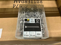 Partij sencys universele schroeven 4x30mm (12 omdozen) - afbeelding 1 van  6