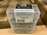 Partij sencys universele schroeven 4x30mm (12 omdozen) - afbeelding 4 van  6