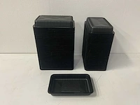 Partij serveer- en verpak bakjes 28x17x4 cm - afbeelding 2 van  4