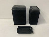 Partij serveer- en verpak bakjes 28x17x4 - afbeelding 2 van  4