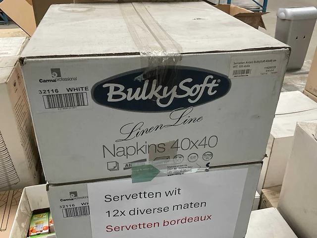 Partij servetten (37 dozen) - afbeelding 8 van  12
