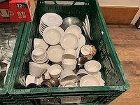 Partij servies en glaswerk voor warme dranken - afbeelding 5 van  6