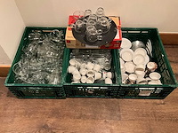 Partij servies en glaswerk voor warme dranken - afbeelding 6 van  6