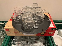 Partij servies en glaswerk voor warme dranken - afbeelding 3 van  6