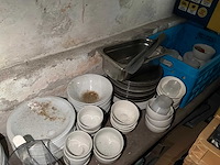 Partij servies, glaswerk en bestek - afbeelding 1 van  15