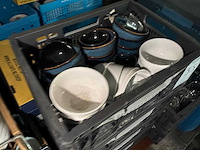 Partij servies, glaswerk en bestek - afbeelding 4 van  15