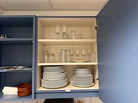 Partij servies, glaswerk en bestek - afbeelding 2 van  7