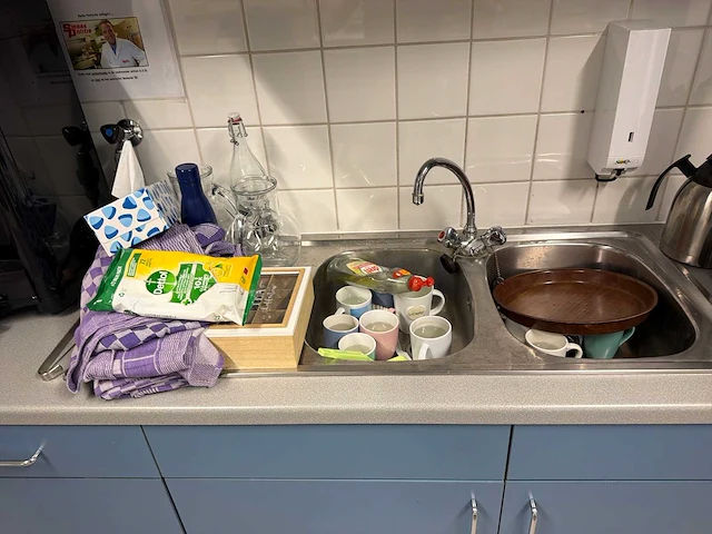 Partij servies, glaswerk en bestek - afbeelding 5 van  7