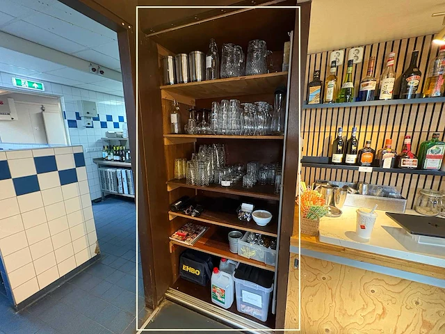Partij servies, glaswerk en horeca benodigdheden (165x) - afbeelding 1 van  4