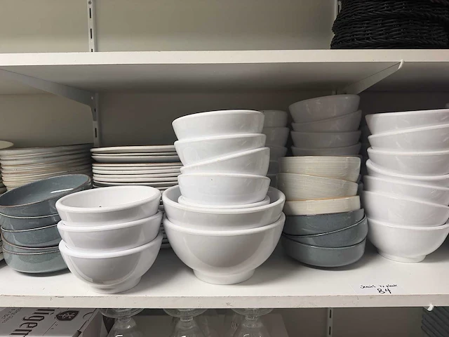 Partij servies w.o. borden en schalen - afbeelding 7 van  12