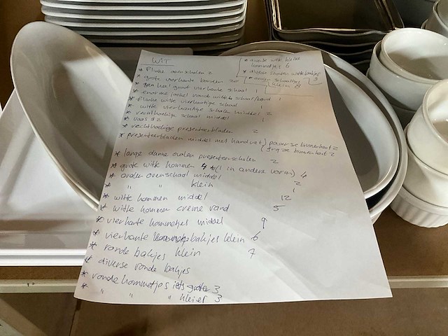 Partij servies - afbeelding 2 van  10