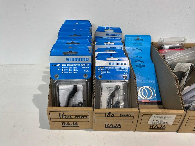 Partij shimano / elvedes disc brake mount, mount adapter rem en derailleur onderdelen - afbeelding 4 van  5