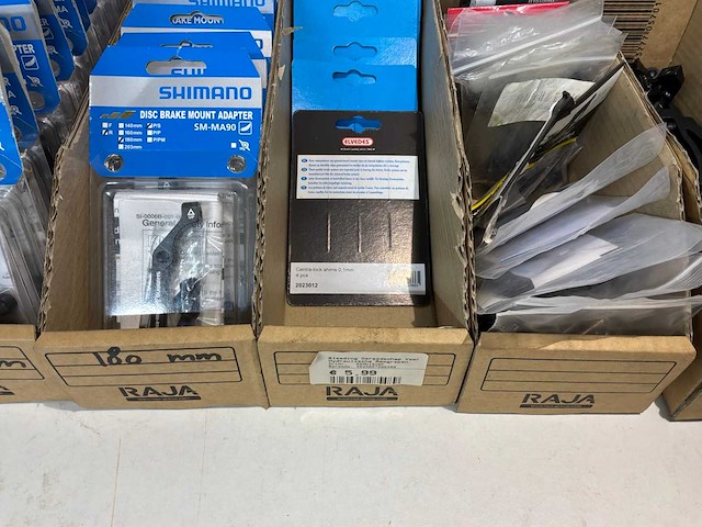 Partij shimano / elvedes disc brake mount, mount adapter rem en derailleur onderdelen - afbeelding 2 van  5