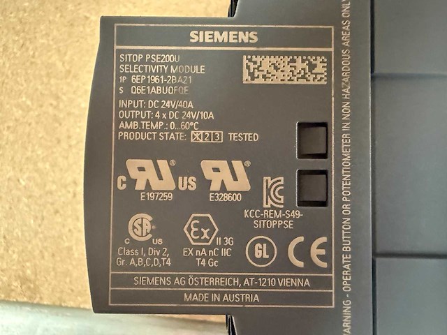 Partij siemens sirius/sitop diverse schakel- en beveiligingscomponenten - afbeelding 12 van  12