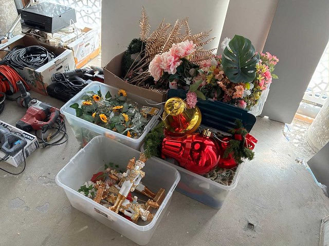 Partij sierbloemen - afbeelding 1 van  7