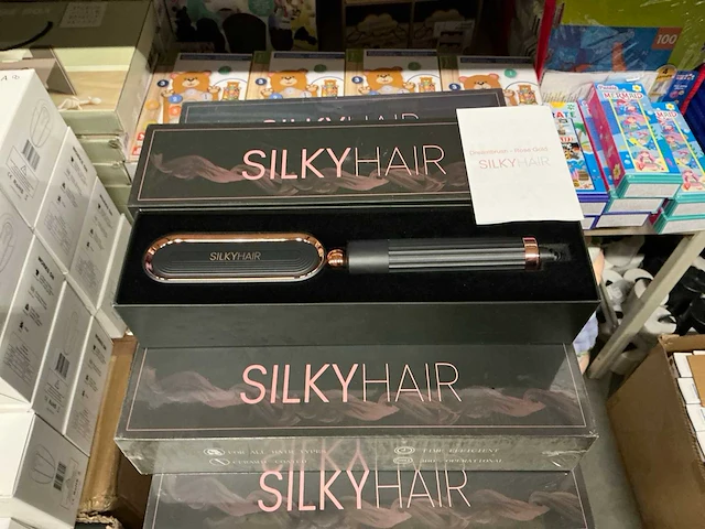 Partij silky hair dreambrush rosegold (120x) - afbeelding 1 van  6