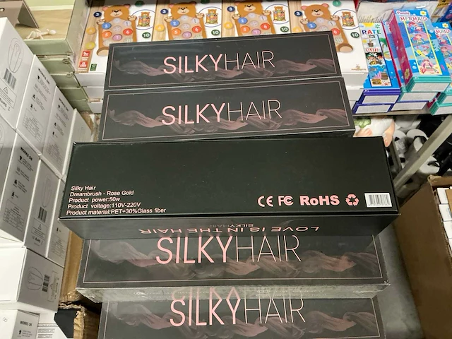 Partij silky hair dreambrush rosegold (250x) - afbeelding 5 van  7