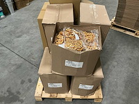 Partij sinaasappelschijfjes oranje 250gr per zak (144x) - afbeelding 3 van  3