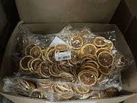 Partij sinaasappelschijfjes oranje 250gr/zak (202x) - afbeelding 1 van  4